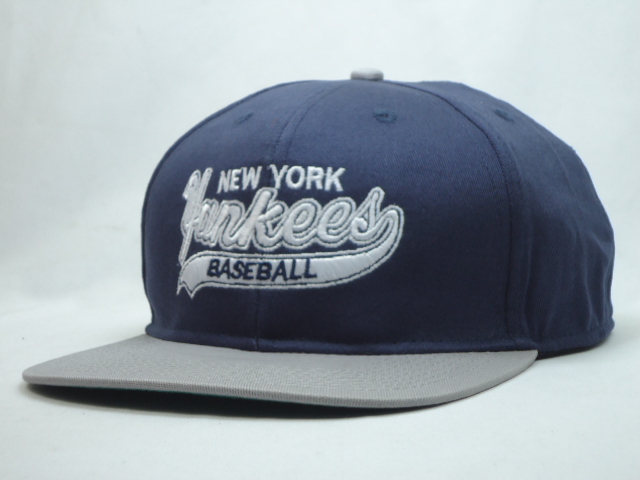 MLB New York Yankees MN Snapback Hat #01